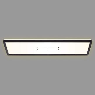 Briloner LED Panel Deckenleuchte Deckenlampe Lampe Leuchte weiß/schwarz flach