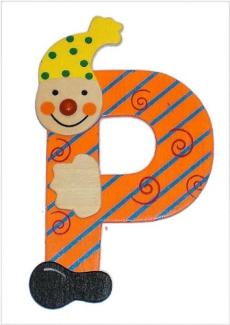 Bartl 105146 - Buchstabe Clown P