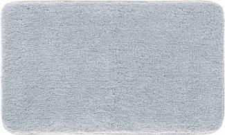 Grund Melange Badteppich, Acryl, Silber, 70x120 cm
