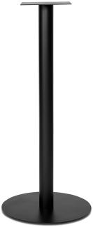 Stehtischgestell schwarz 106 cm rund NAPOLI