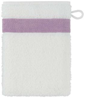 Feiler Handtücher Exclusiv mit Chenillebordüre | Waschhandschuh 15x20 cm | zartflieder
