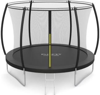 Premium Garden Trampoline for children 312cm (10FT) with Inner Net and Ladder