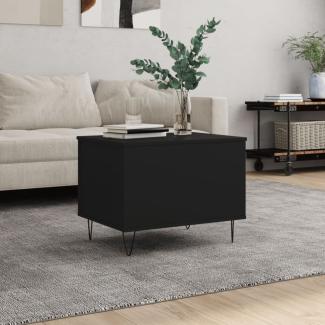 vidaXL Couchtisch Schwarz 60x44,5x45 cm Holzwerkstoff