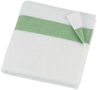 Feiler Handtücher Exclusiv mit Chenillebordüre | Duschtuch 68x150 cm | pistazie
