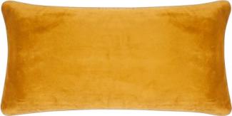 PAD Kissenhülle Samt Elegance Senfgelb Mustard (35x60cm) 10127-E55-3560