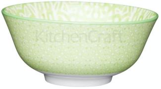 KitchenCraft Stoneware Bowl 15,7 cm Colour Tile