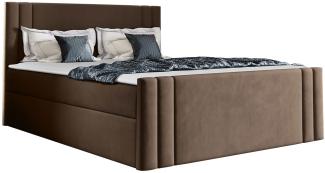 Boxspringbett Harlon (Amor Velvet 4301, Größe: 180x200 cm)