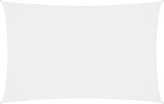 Sonnensegel Oxford-Gewebe Rechteckig 2x4,5 m Weiß