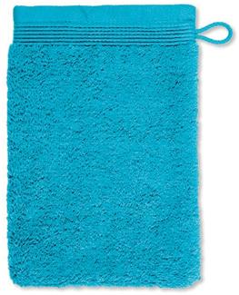 möve Superwuschel Waschhandschuh 20 x 15 cm aus 100% Baumwolle, turquoise