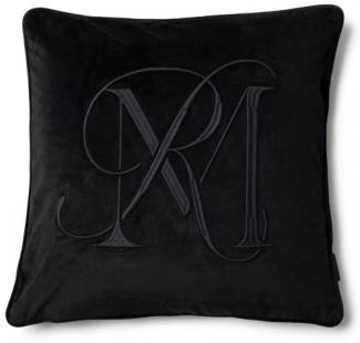 Riviera Maison Kissenhülle RM Aurora Pillow Cover Schwarz (50x50cm) 565040