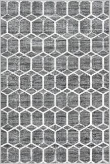 Teppich "TiTan Trellis" Rechteckig Grau verschiedene Größen