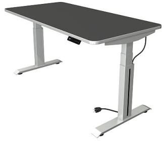 Kerkmann 10010610 Schreibtisch- Stehtisch Move Professional 1600 x 800 mm elektrisch höhenverstellbar Anthrazit