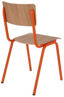 Stuhl Zero Orange/Eiche