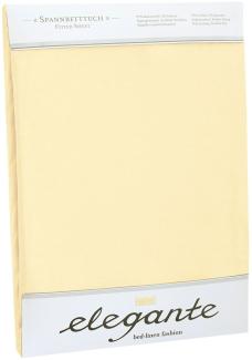 elegante Jersey Spannbettlaken | 90x200 - 100x220 cm | vanille