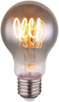 LED Lampe, E27, dimmbar, 4 Watt, kerzenlicht, DxH 6x10,6 cm