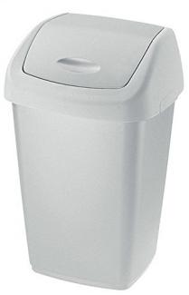 Rubbermaid Commercial Products R000881 Schwingdeckel Abfallbehälter, 50 L (1 Pack)