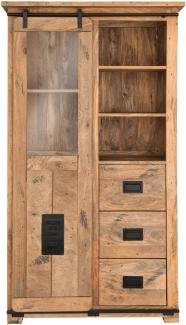 Vintage Vitrine Florenz - 100 cm - Mangoholz