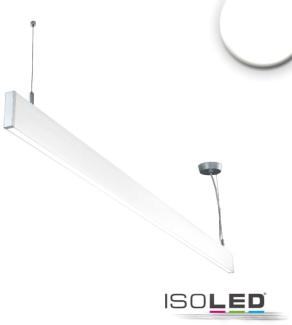 ISOLED LED Hängeleuchte Linear Up+Down 1200, 40W, prismatisch, linear-verbindbar, weiß