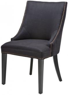 EICHHOLTZ Chair Bermuda black blend