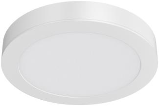 LED Aufbau Deckenleuchte Rund 18W 1760LM 6500K, Ø23cm Ultra Slim LED Panel