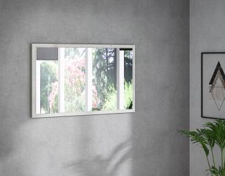 FORTE Duro Spiegel, Holzwerkstoff, Weiß/Beige, 120 x 70 x 1,8 cm