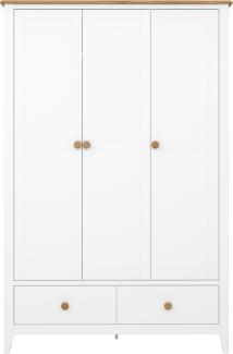 Steens Kleiderschrank Heston 103 weiss, 185 x 122 cm