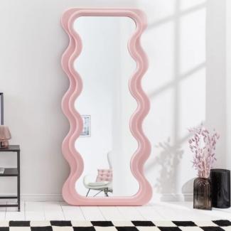 Extravaganter Design Spiegel 160x70cm FORMOSA rosa modern