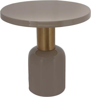 Beistelltisch Art Deco 125 Taupe