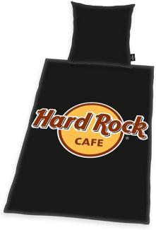 Herding Bettwäsche Hard Rock Cafe 135 x 200 cm schwarz