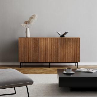 Bronx71 Sideboard Haley Eiche dunkel 160x45x74 cm