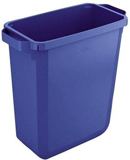 Durable Durabin 60 Abfallbehälter, 60 L, mit Tragegriffen, blau (1800496040)