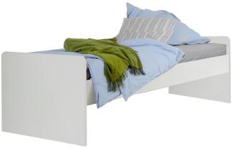 Jugendbett Joker Bettgestell Einzelbett 90x200cm weiß