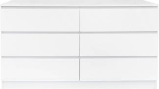 Sideboard MAYEN in weiß, T39,5 x B120 x H73 cm
