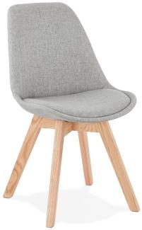 Kokoon Design Stuhl Comfy Grau und Natur