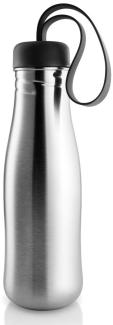 Eva Solo Active Trinkflasche, Edelstahlflasche, Wasserflasche, Flasche, Edelstahl/Silikon, Schwarz, 700 ml, 505020