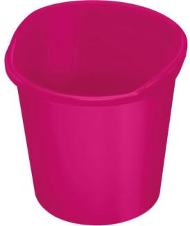 Helit Papierkorb 13 Liter pink