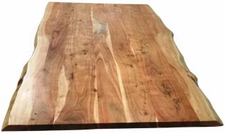 SIT Tisch 240x100 cm TABLES & CO, Platte natur, Gestell antikschwarz v4