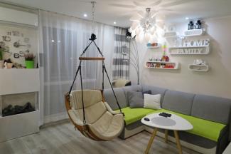 Hängesessel Hanging Chair Hängestuhl outdoor indoor Bezug beige - (3679)