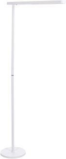 Stehlampe LED Metall weiß 186 cm rechteckig PERSEUS