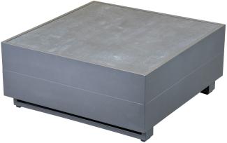 Inko Lounge-Tisch Pasadena Aluminium anthrazit 70x70 cm