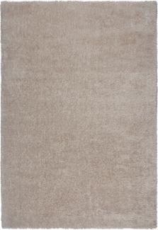 Superweicher Hochflor-Teppich - ORWELL Kollektion von Kadima Design. Farbe: Beige, Größe: 120x170 cm