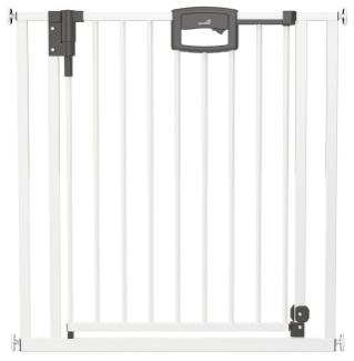 Tür- und Treppenschutzgitter Easylock Plus zum Klemmen Metall (120,5 cm - 128,5 cm) : 120,5 cm - 128,5 cm