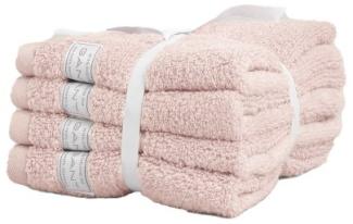 Gant Home Seifentuch Set Gesichtstücher Premium Towel Pink Embrace (30x30cm) (4-teilig) 852012401-631-30x30