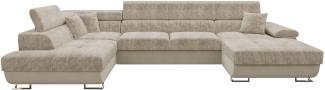 Ecksofa Cotere Bis (Venus Velvet + 2927 Miu 2041, Seite: Links)