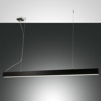 Fabas Luce 3681-45-101 LED Pendelleuchte Next 142cm schwarz