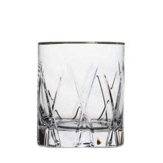 Whiskyglas Kristall London Platin clear (10 cm)