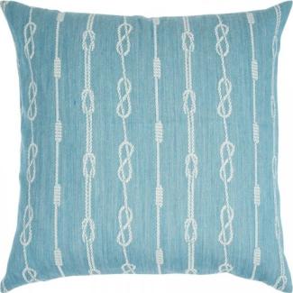 pad Kissen Rope Seil Blau (60x60cm) 11667-K40-6060