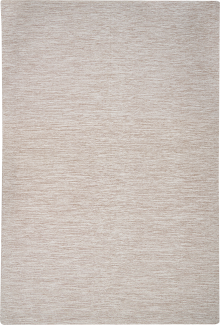 Teppich Baumwolle beige 200 x 300 cm Kurzflor DERINCE