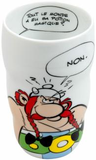 Könitz Grip Mug Obelix Potion Magique, doppelwandiger Becher, Porzellan, 350 ml, 11 1 136 2755