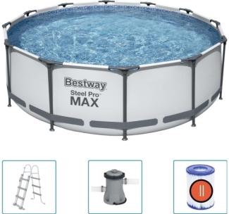 Bestway Steel Pro Max 366cm 3in1 Rack Pool (56418)